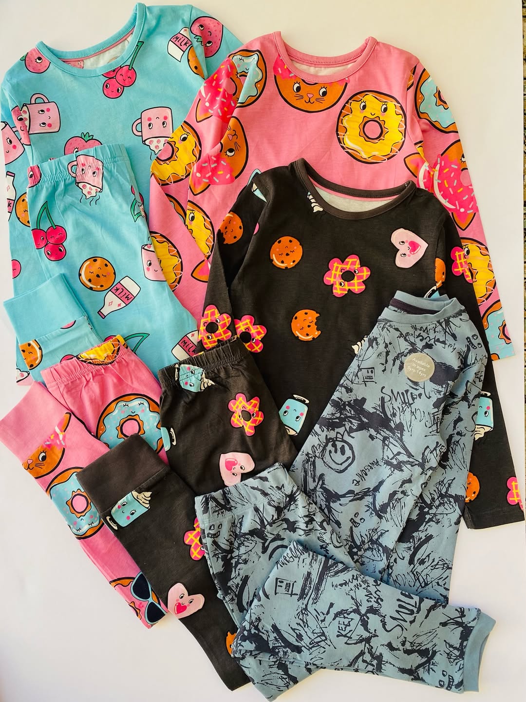 ست لباس دخترانه و پسرانه پاییزی